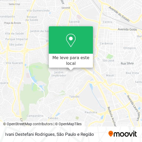 Ivani Destefani Rodrigues mapa