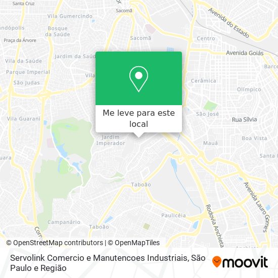 Servolink Comercio e Manutencoes Industriais mapa