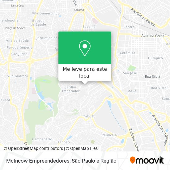 McIncow Empreendedores mapa