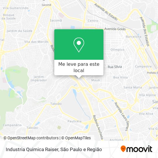 Industria Quimica Raiser mapa