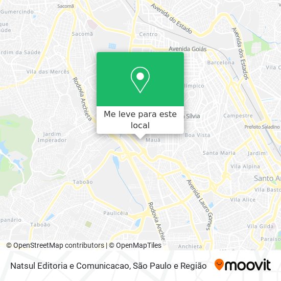 Natsul Editoria e Comunicacao mapa