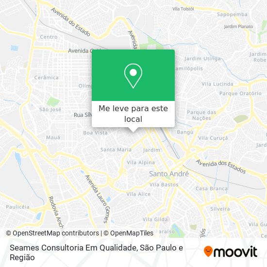 Seames Consultoria Em Qualidade mapa