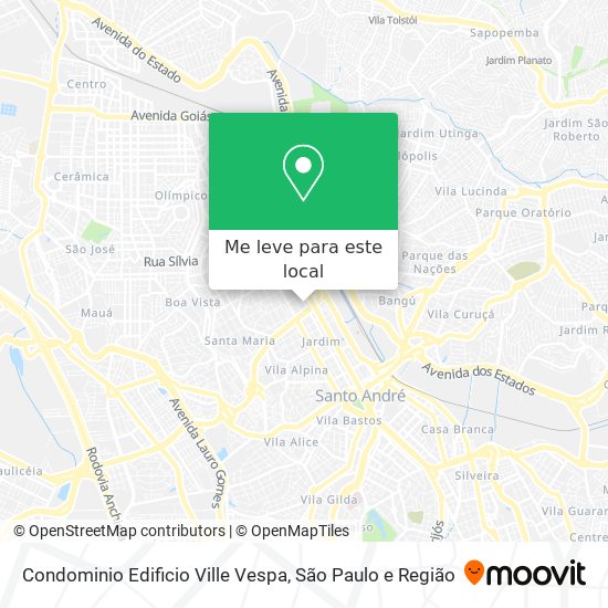 Condominio Edificio Ville Vespa mapa