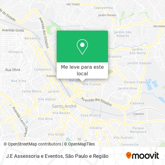 J.E Assessoria e Eventos mapa