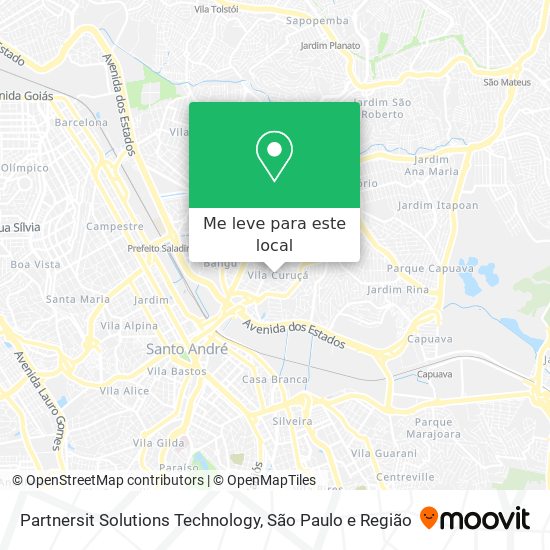 Partnersit Solutions Technology mapa