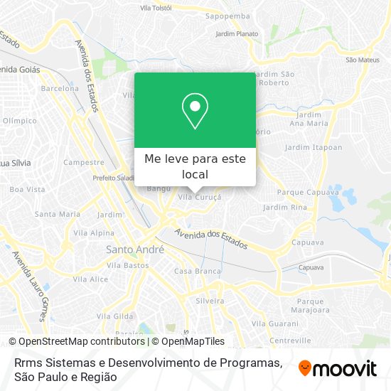 Rrms Sistemas e Desenvolvimento de Programas mapa