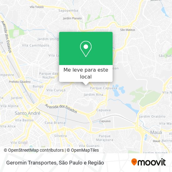 Geromin Transportes mapa