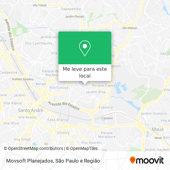 Movsoft Planejados mapa