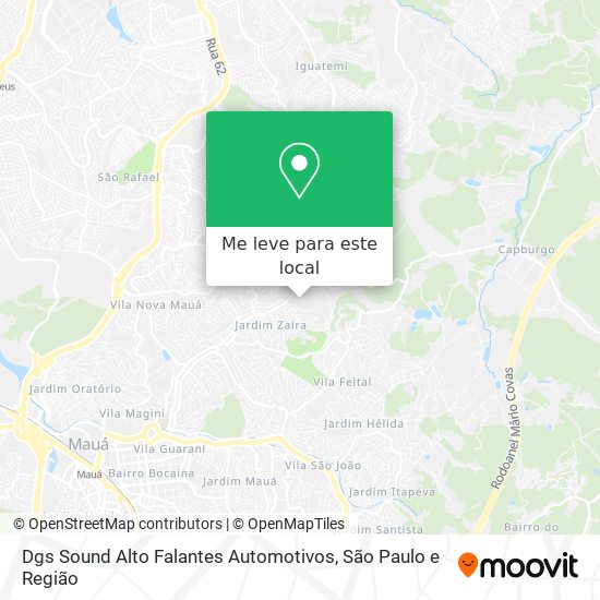 Dgs Sound Alto Falantes Automotivos mapa