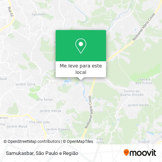 Samukasbar mapa