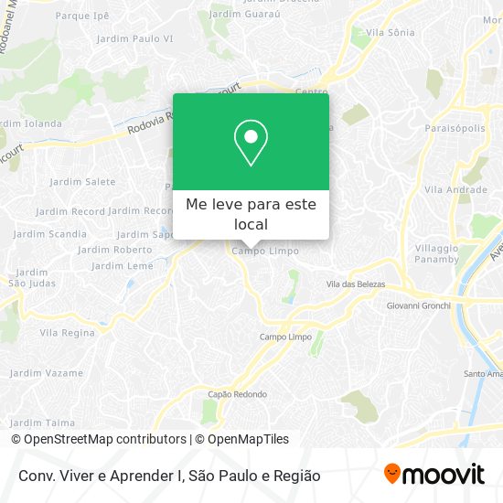 Conv. Viver e Aprender I mapa