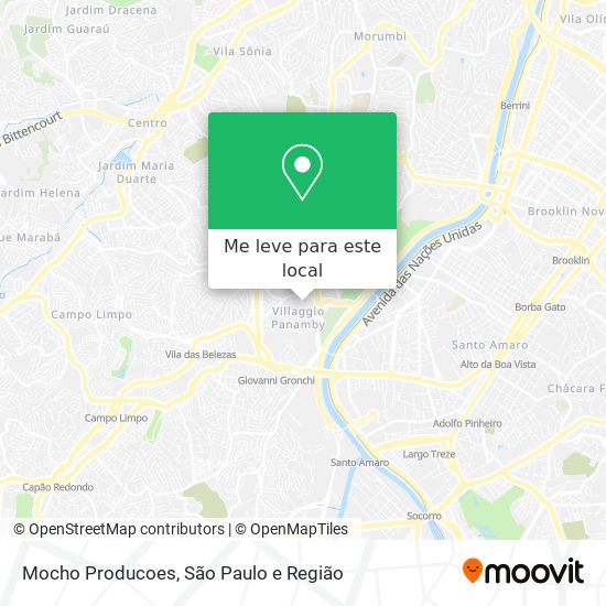 Mocho Producoes mapa