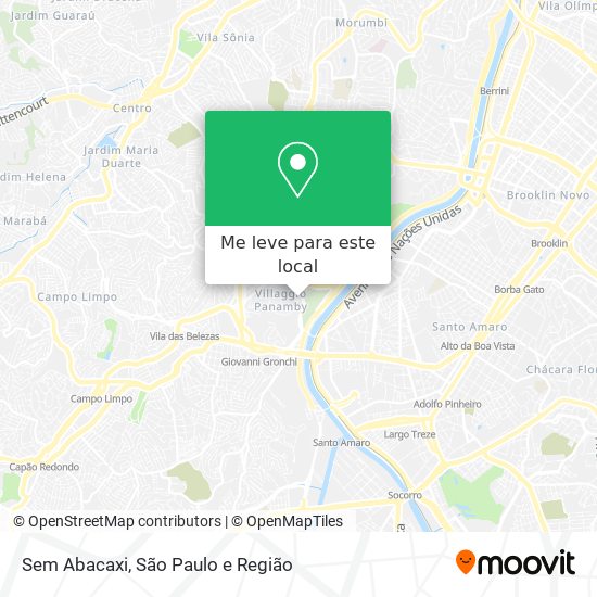 Sem Abacaxi mapa