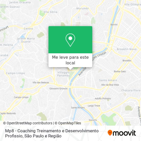 Mp8 - Coaching Treinamento e Desenvolvimento Profissio mapa