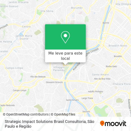 Strategic Impact Solutions Brasil Consultoria mapa