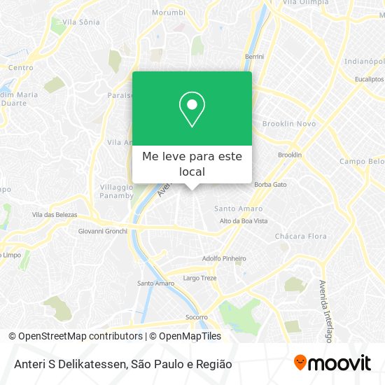 Anteri S Delikatessen mapa