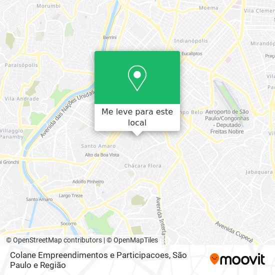 Colane Empreendimentos e Participacoes mapa