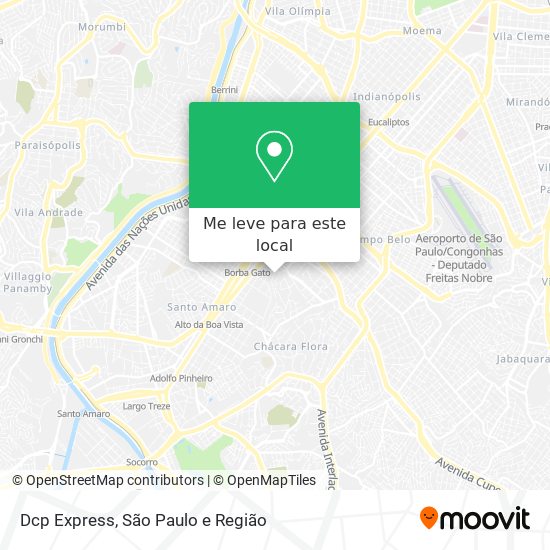 Dcp Express mapa