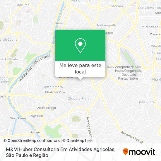 M&M Huber Consultoria Em Atividades Agricolas mapa