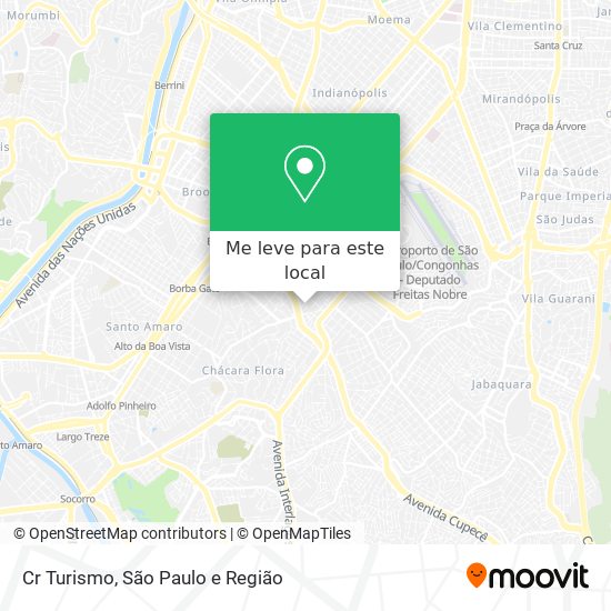 Cr Turismo mapa