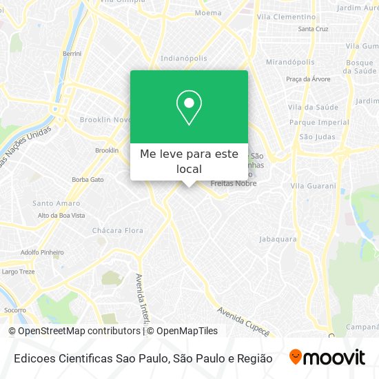 Edicoes Cientificas Sao Paulo mapa