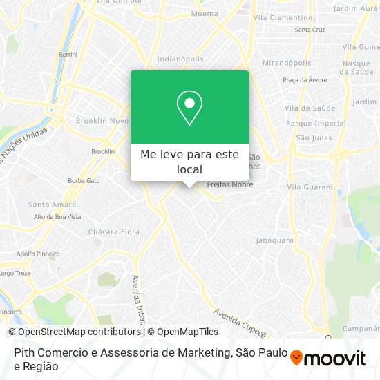 Pith Comercio e Assessoria de Marketing mapa