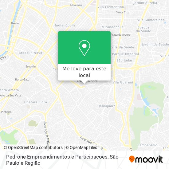 Pedrone Empreendimentos e Participacoes mapa