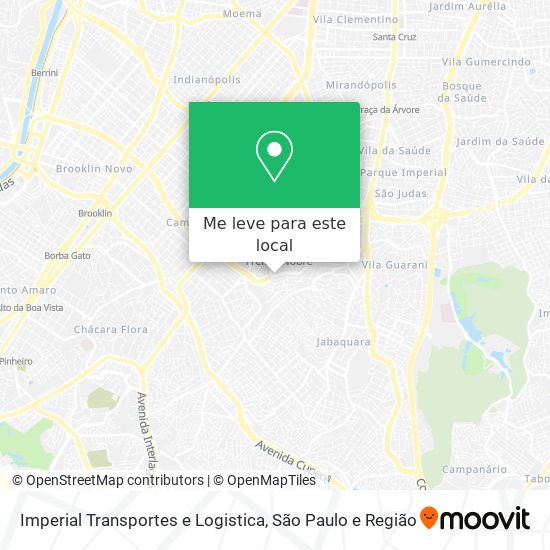 Imperial Transportes e Logistica mapa