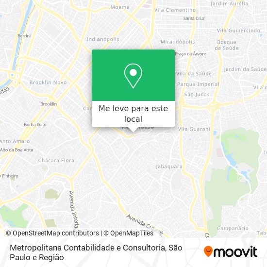 Metropolitana Contabilidade e Consultoria mapa