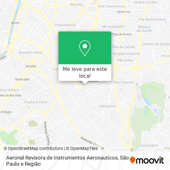 Aeronal Revisora de Instrumentos Aeronauticos mapa