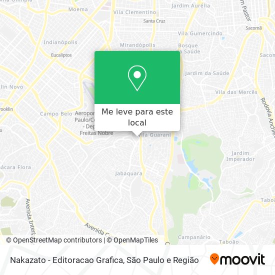 Nakazato - Editoracao Grafica mapa