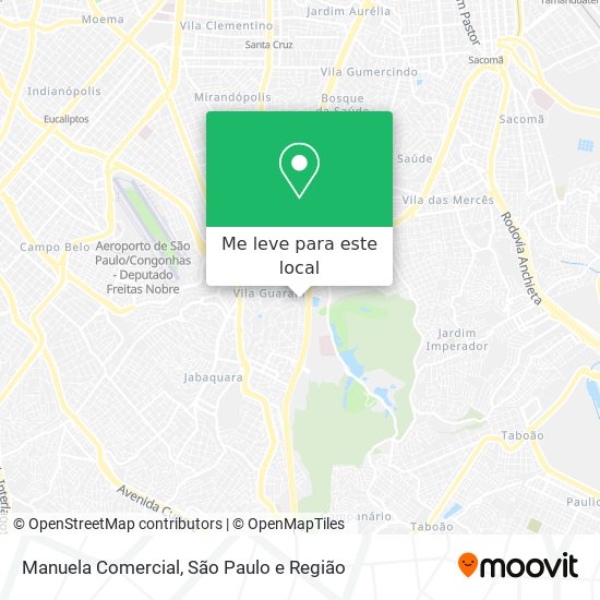 Manuela Comercial mapa