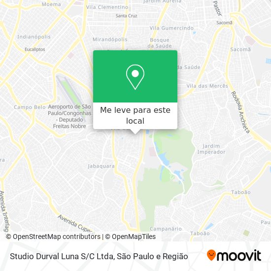 Studio Durval Luna S/C Ltda mapa