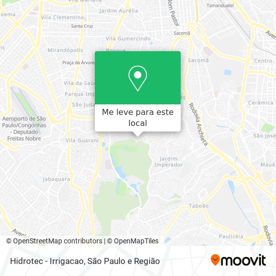 Hidrotec - Irrigacao mapa