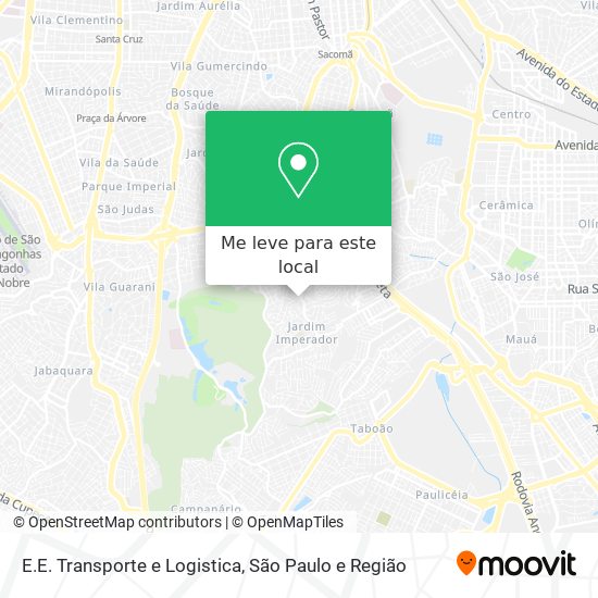 E.E. Transporte e Logistica mapa