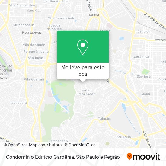 Condomínio Edifício Gardênia mapa