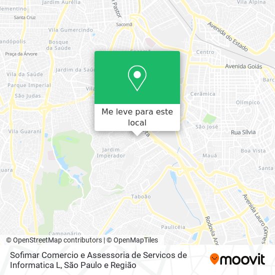 Sofimar Comercio e Assessoria de Servicos de Informatica L mapa