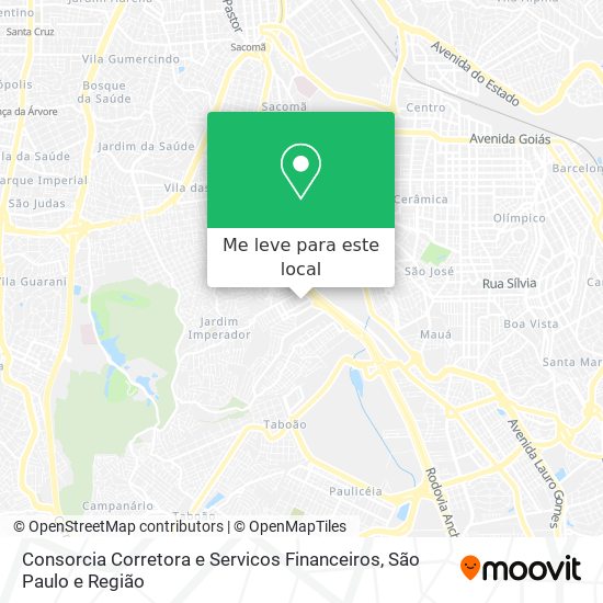 Consorcia Corretora e Servicos Financeiros mapa