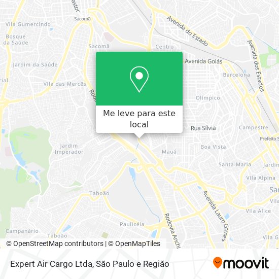 Expert Air Cargo Ltda mapa