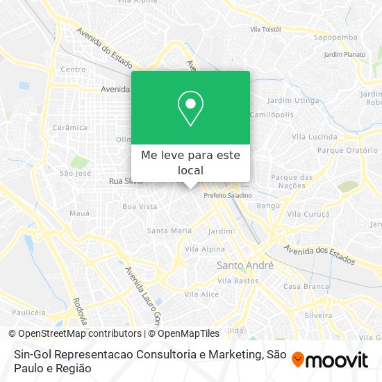 Sin-Gol Representacao Consultoria e Marketing mapa