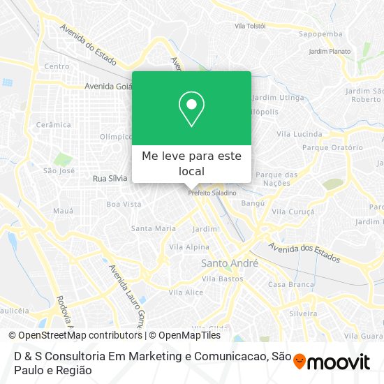 D & S Consultoria Em Marketing e Comunicacao mapa