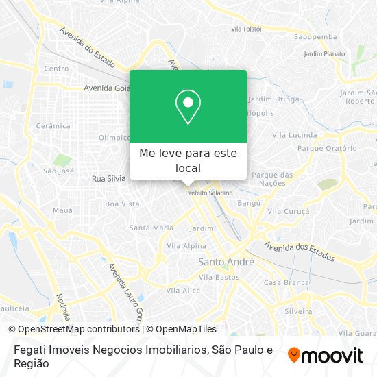 Fegati Imoveis Negocios Imobiliarios mapa