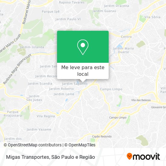 Migas Transportes mapa