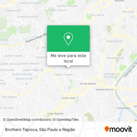 Brothers Tapioca mapa
