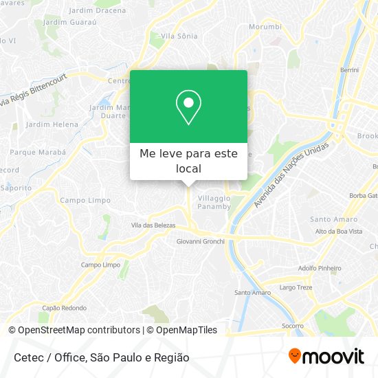 Cetec / Office mapa