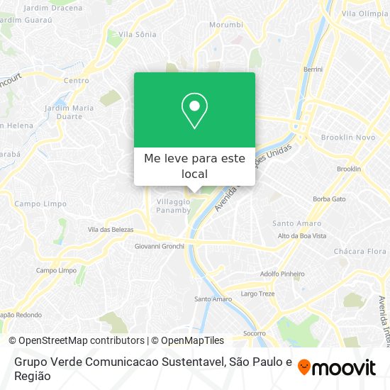 Grupo Verde Comunicacao Sustentavel mapa