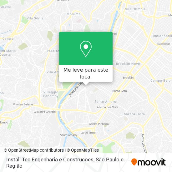 Install Tec Engenharia e Construcoes mapa