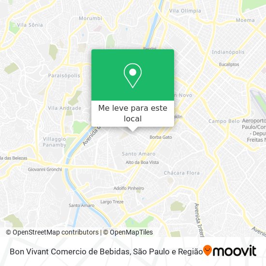 Bon Vivant Comercio de Bebidas mapa
