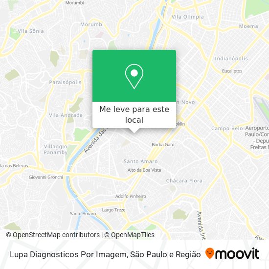 Lupa Diagnosticos Por Imagem mapa