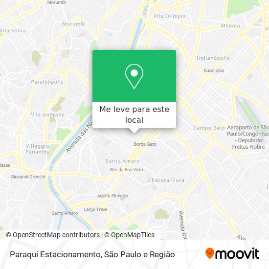 Paraqui Estacionamento mapa